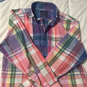 Stafford multi color button down